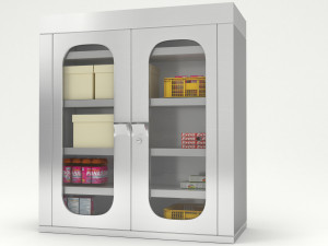 medical cabinets 3D Model