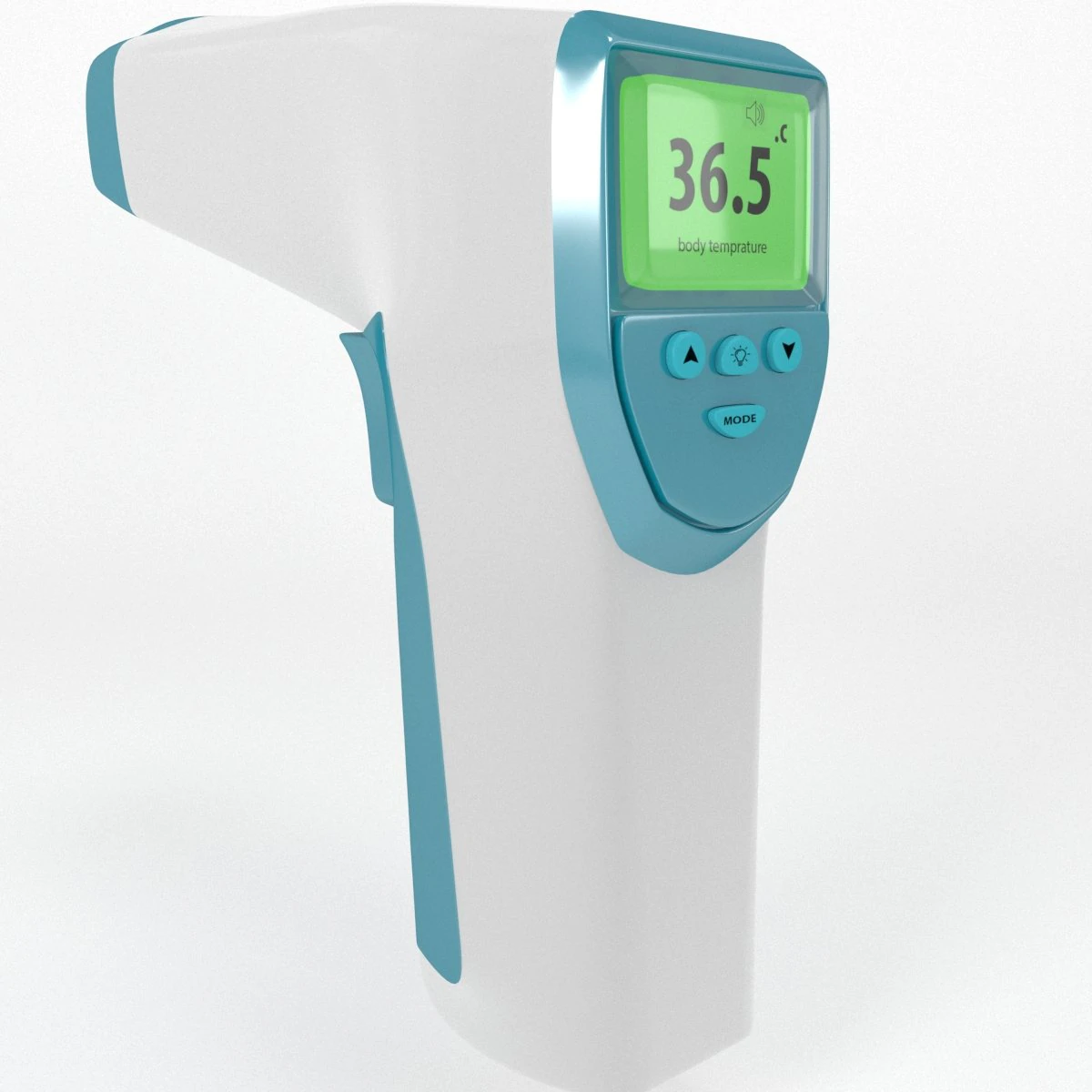 thermomneter 3D Model .c4d .max .obj .3ds .fbx .stl .blend 