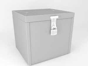ballot box 3D Model