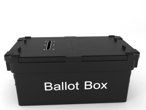 ballot box 3D मॉडल