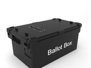 ballot box 3D मॉडल