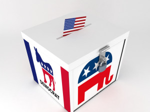 vote box 3D 모델