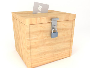 vote box 3D Model