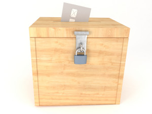 vote box Model 3D