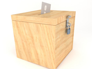 vote box Model 3D