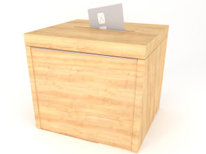 vote box Model 3D