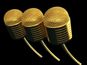 microphone 3D मॉडल