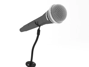 microphone 3D Model