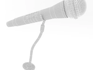 microphone 3D Model