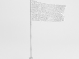 republican party flag 3D-Modell