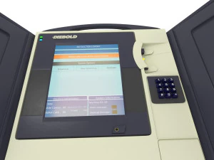 투표 기계 3D 모델