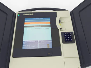 투표 기계 3D 모델