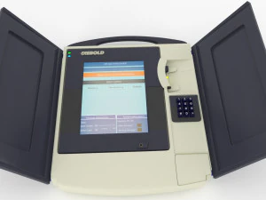 투표 기계 3D 모델