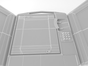 voting machine Model 3D