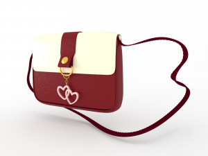 ladies purse Modèle 3D