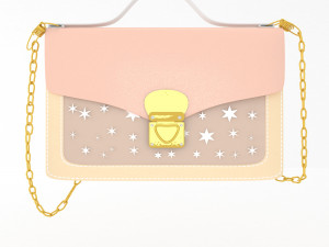 women wallet Modello 3D