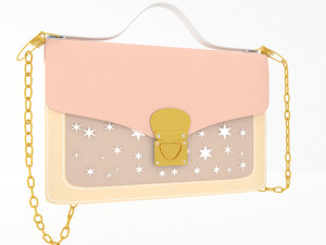 women wallet 3D Модель