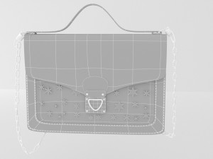 women wallet 3D Модель
