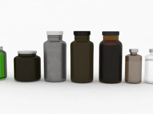 bottiglie Modello 3D