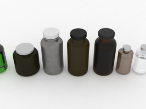 bottles Modelo 3D