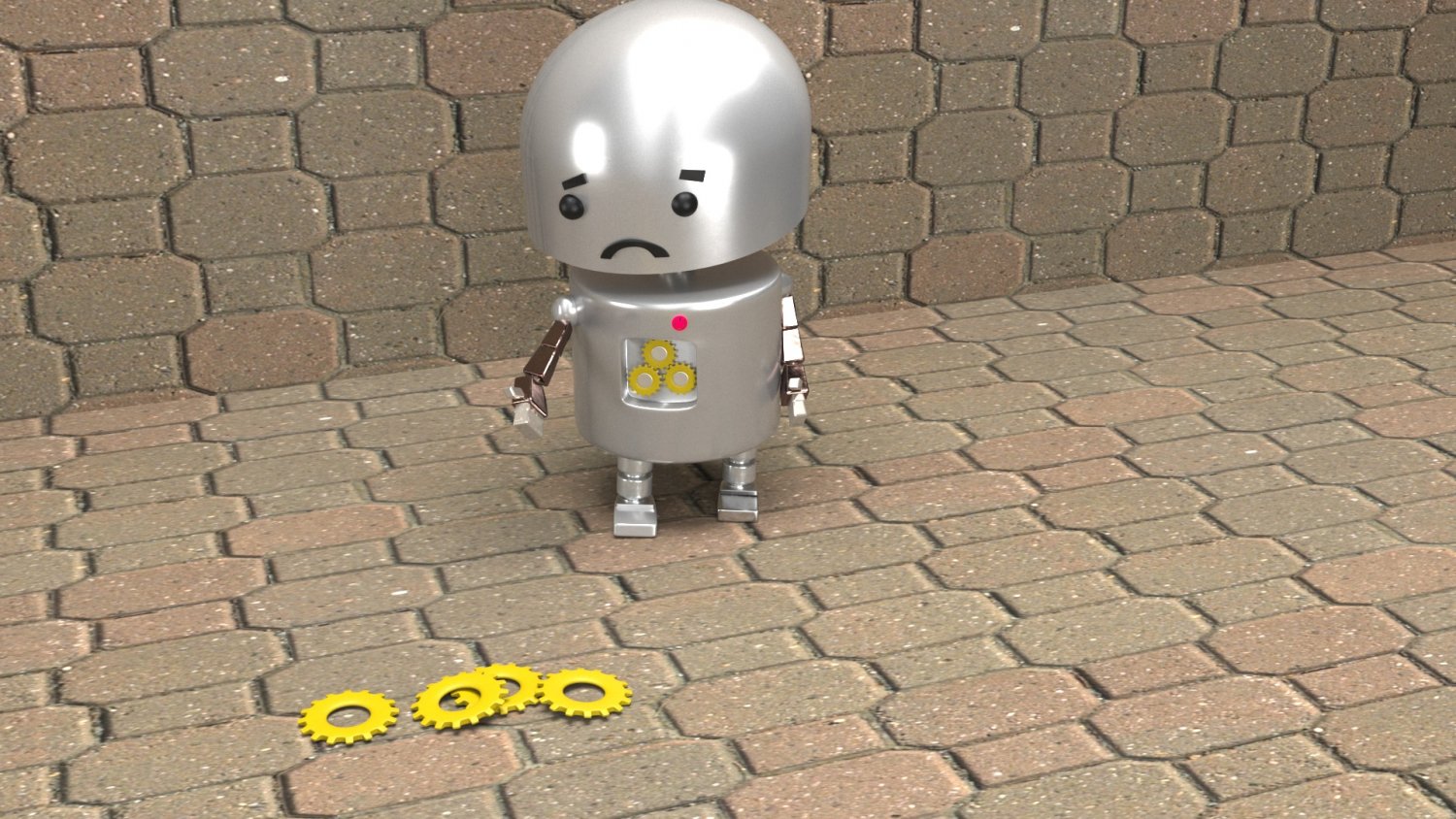 Sad robot