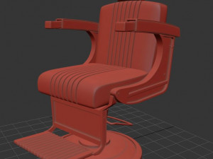 barber chair 3D Model