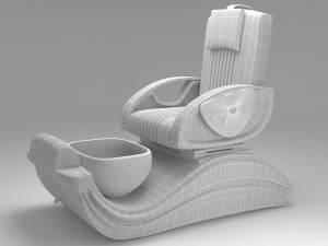 pedicure chair Model 3D