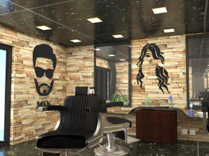 hair saloon 3D Model