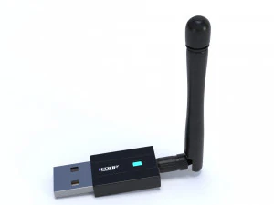 bluetooth wi-fi usb adapter edup low-poly 3D Model