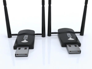 wifi usb adapter dual 3D Model