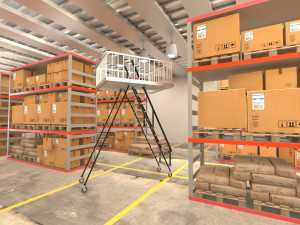 warehouse 3D मॉडल