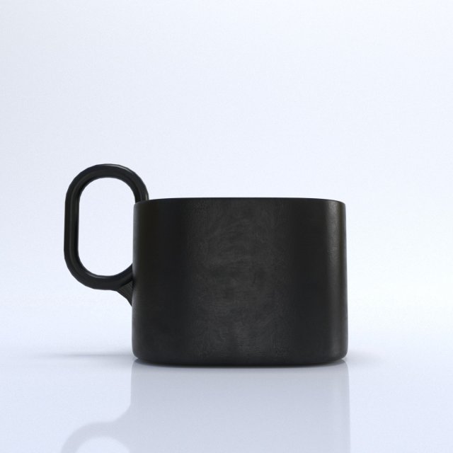 coffee cup low-poly 3D Модель .c4d .max .obj .3ds .fbx .stl .blend 