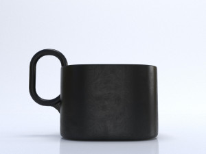 coffee cup low-poly 3D Model