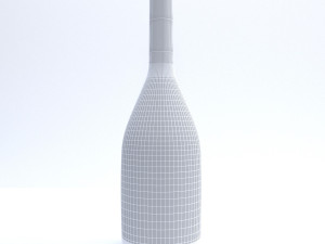 wine bottles 3D Модель