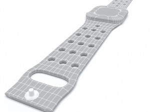 apple watch nike edition low-poly 3D 모델