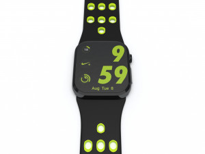 apple watch series 6 nike edition all colors 3D 모델