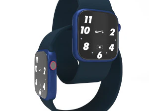 jam tangan apel seri 6 Model 3D