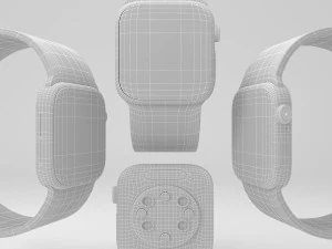 apple watch 6 black product 3D Model