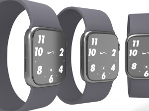 apple watch 6 black product 3Dモデル