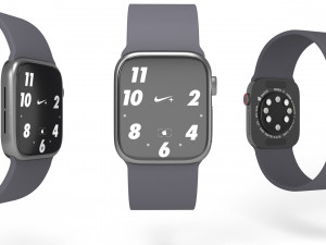 apple watch 6 black product 3Dモデル