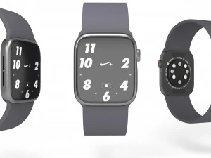 apple watch 6 black product 3D Model
