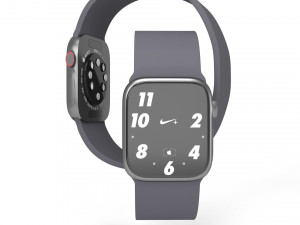 apple watch 6 black product 3Dモデル