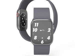 apple watch 6 black product 3D Model