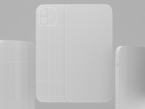 apple iphone 12 black product 3D Model