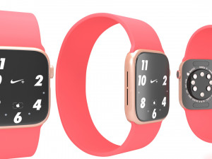 apple watch serires 6 rrmm red 3D-Modell
