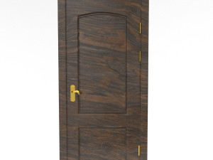 wooden door Modelo 3D