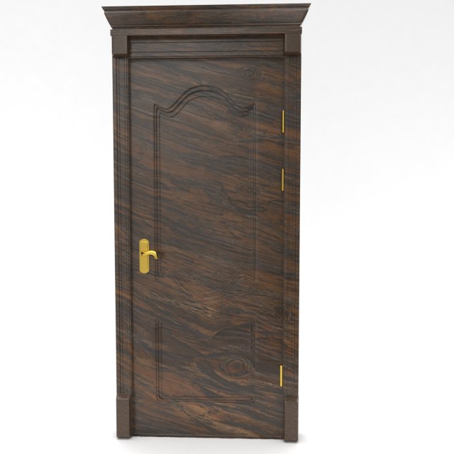 exterior door 3D Model .c4d .max .obj .3ds .fbx .stl .blend
