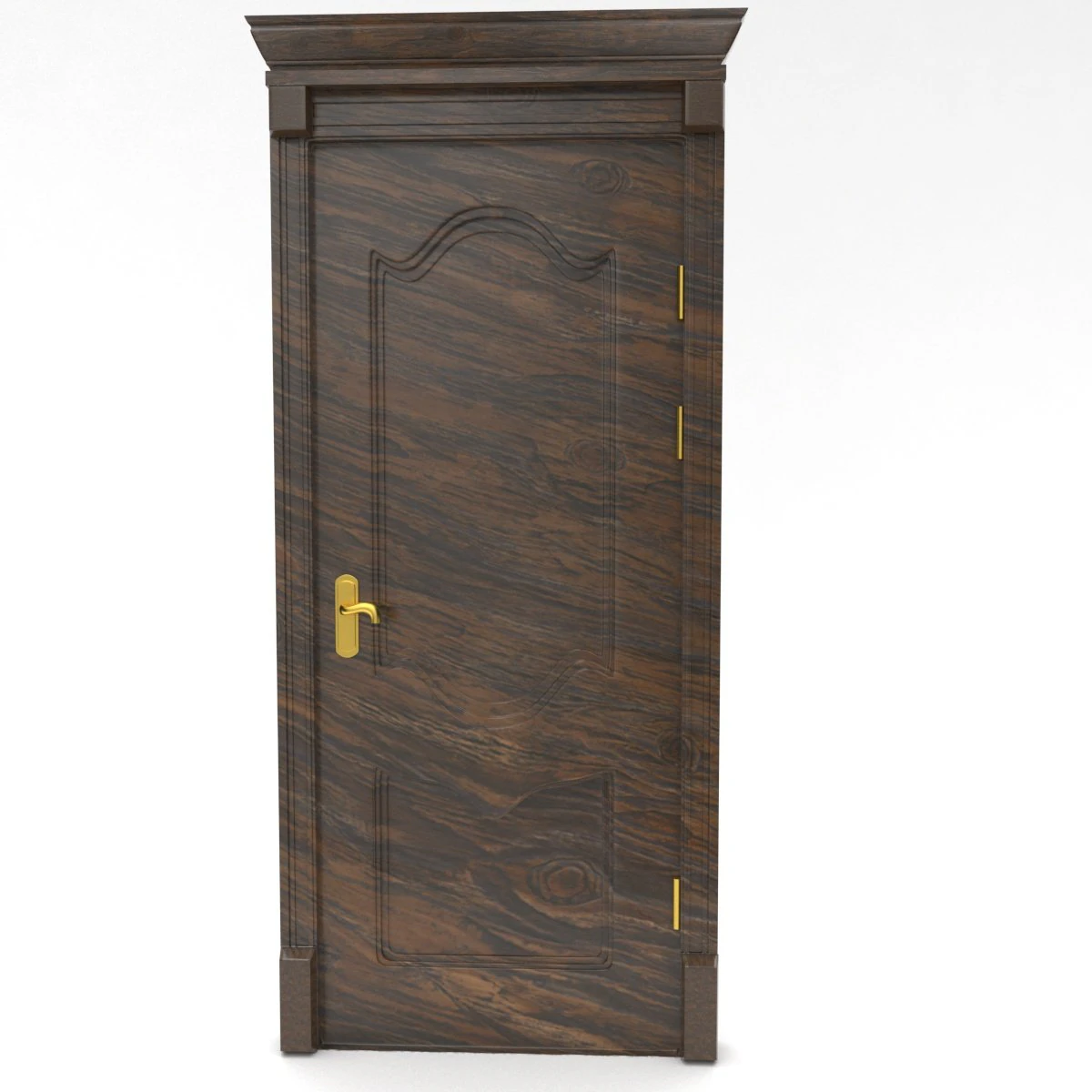 exterior door 3D Model .c4d .max .obj .3ds .fbx .stl .blend 