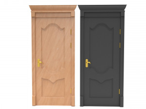 door set 3D 모델