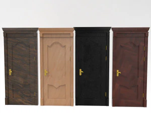 coleção de portas de entrada Modelo 3D